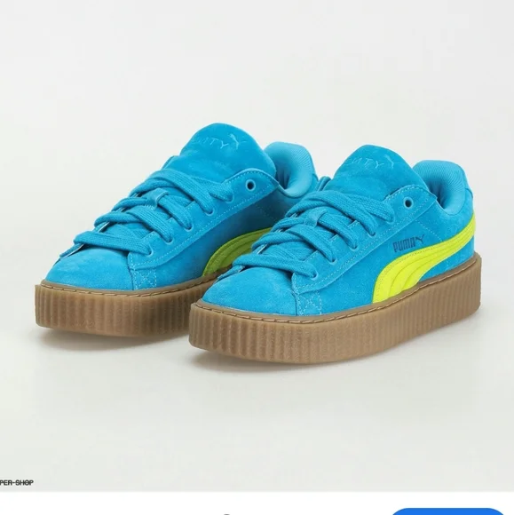 1 hr sale FENTY PUMA  sneakers size 11c - Picture 4 of 6